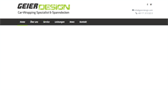 Desktop Screenshot of geierdesign.com